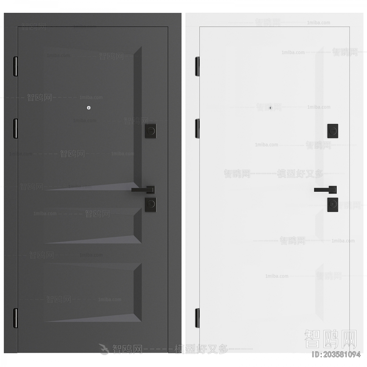 Modern Single Door