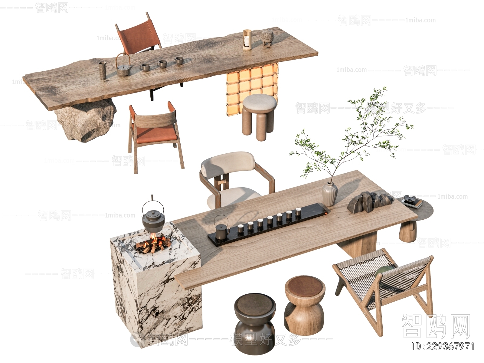 New Chinese Style Tea Tables And Chairs