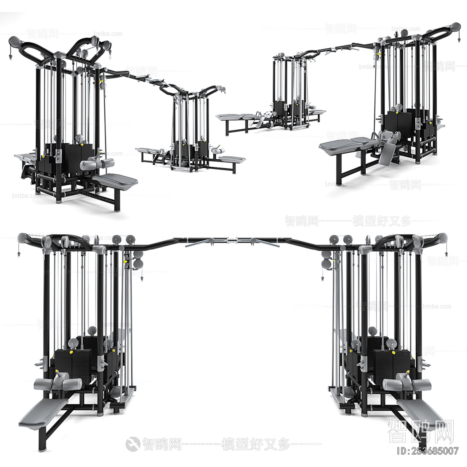 Modern Fitness Equipment