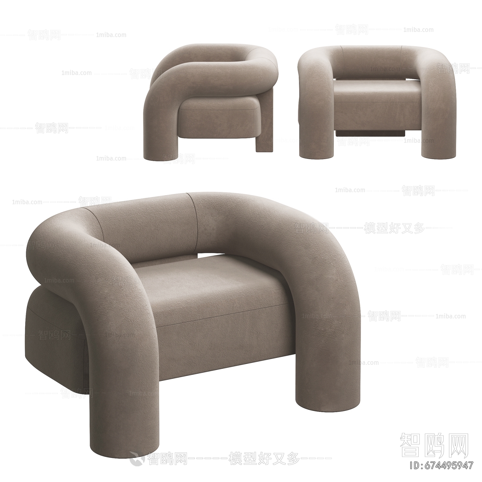 Modern Single Sofa