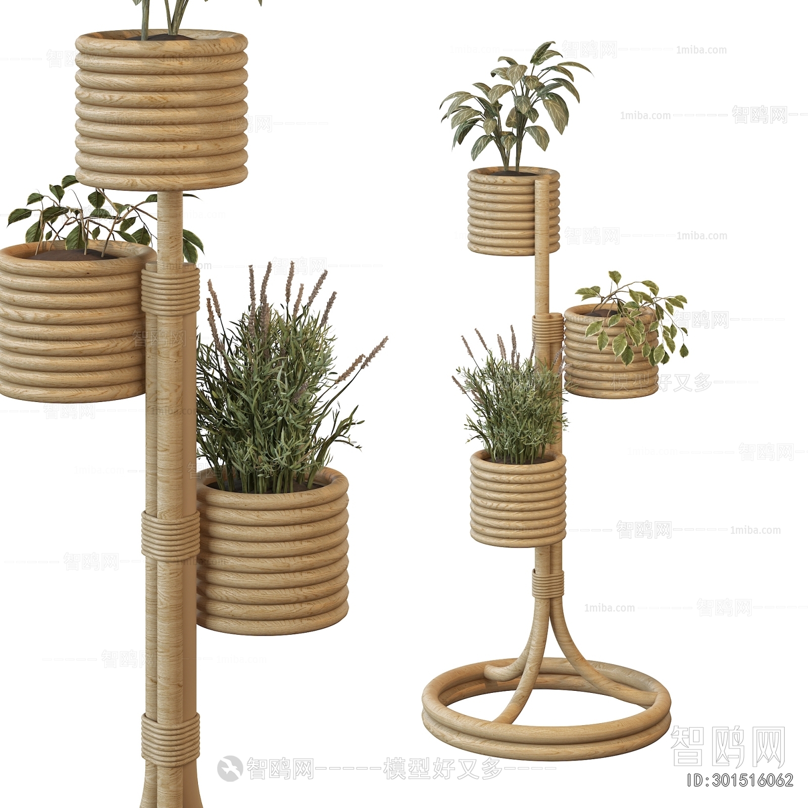 Simple European Style Flower Rack