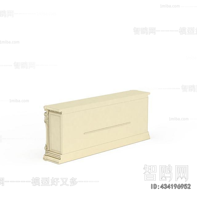 European Style Side Cabinet