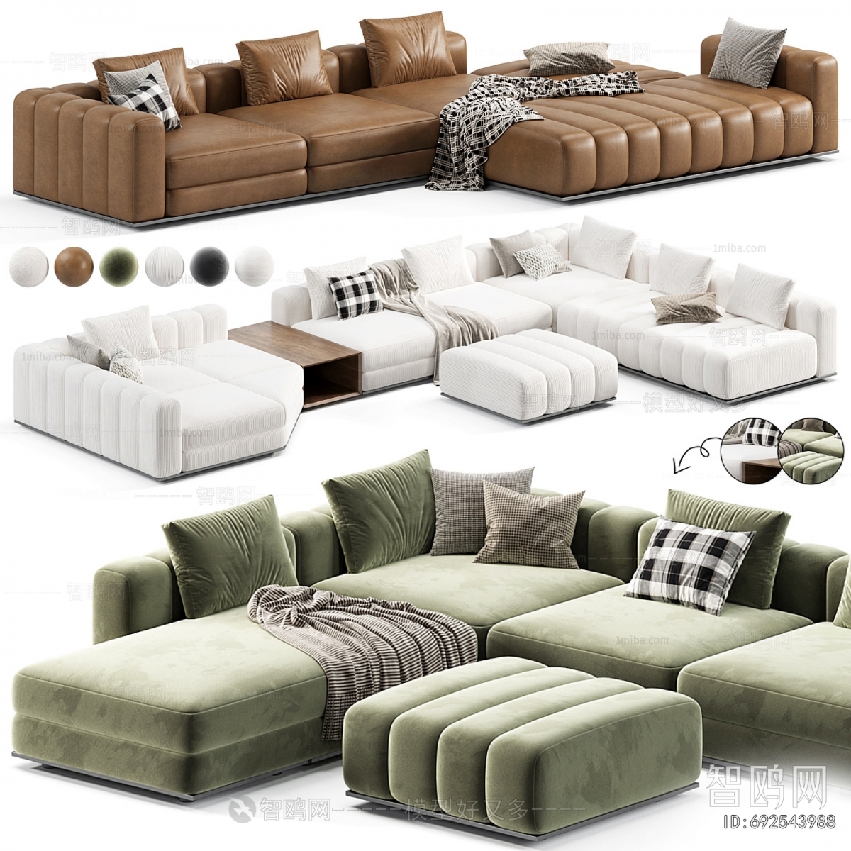 Modern Sofa Combination