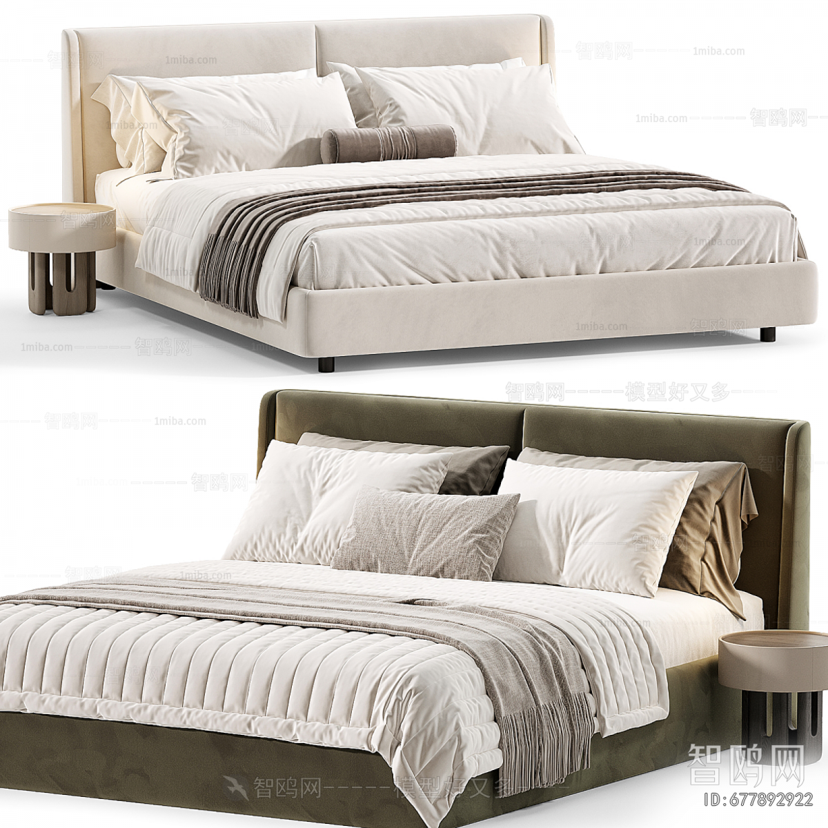Modern Double Bed