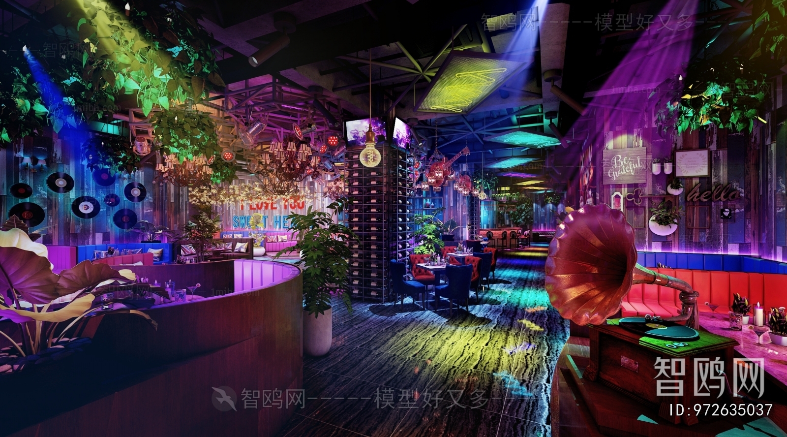 Industrial Style Bar