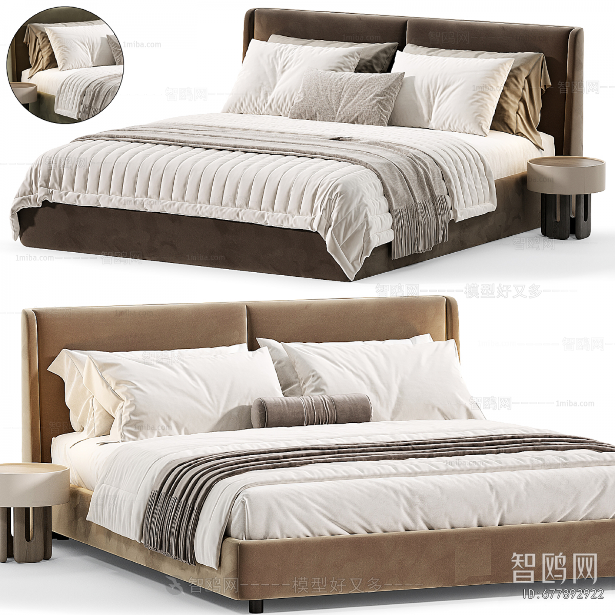 Modern Double Bed