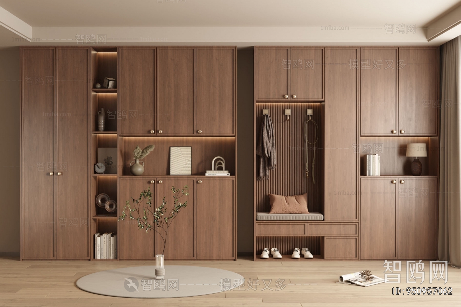 French Style Shoe Cabinet