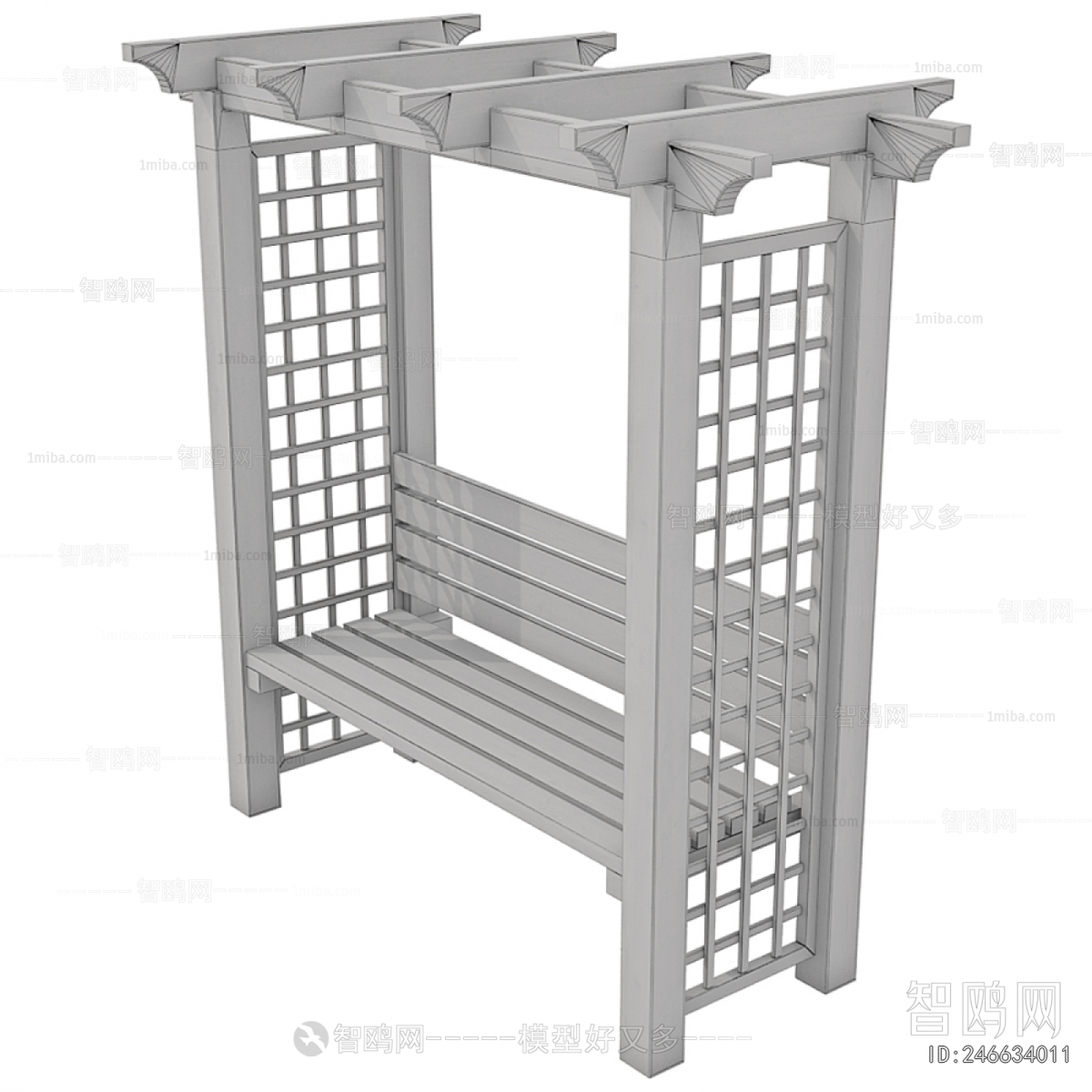 New Chinese Style Communal Chair