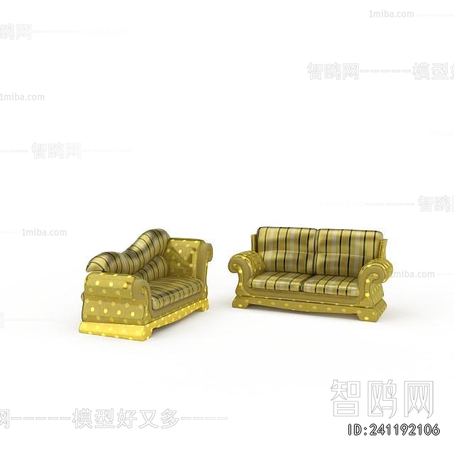 European Style Sofa Combination
