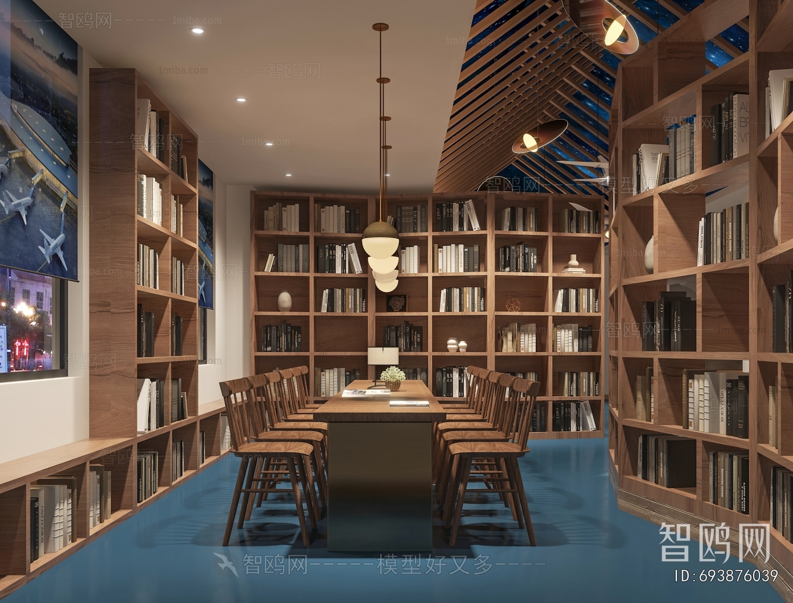 Modern Bookstore Book Bar