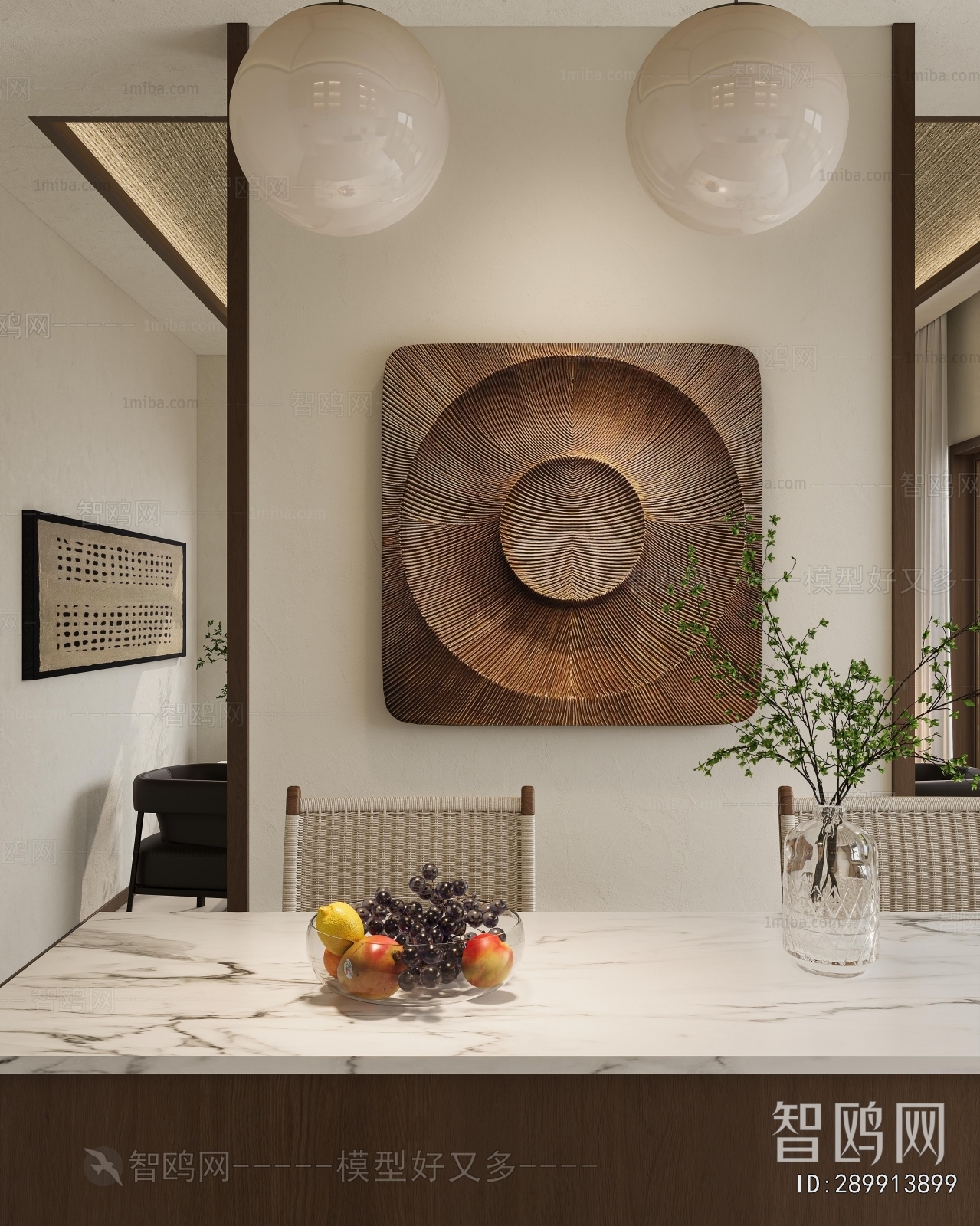 Wabi-sabi Style Wall Decoration