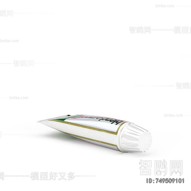 Modern Toothbrush And Toothpaste