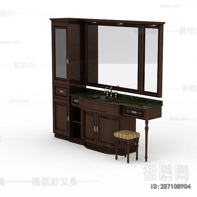 European Style Bathroom Cabinet