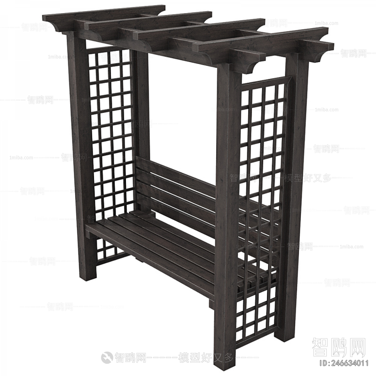 New Chinese Style Communal Chair