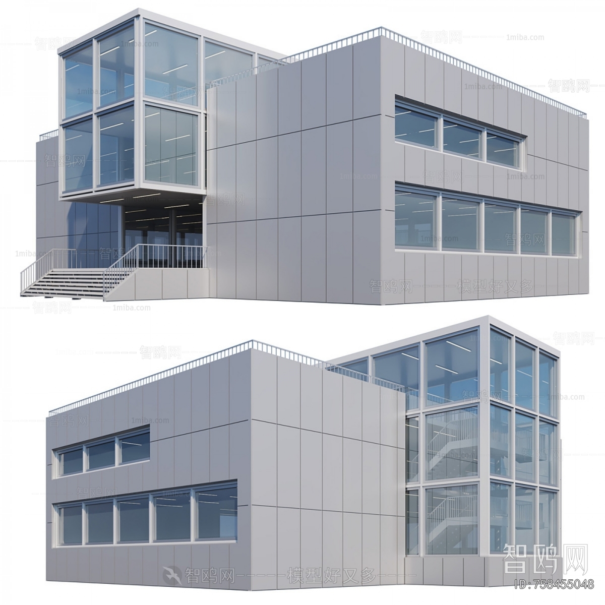 Modern Appearance Of Commercial Building