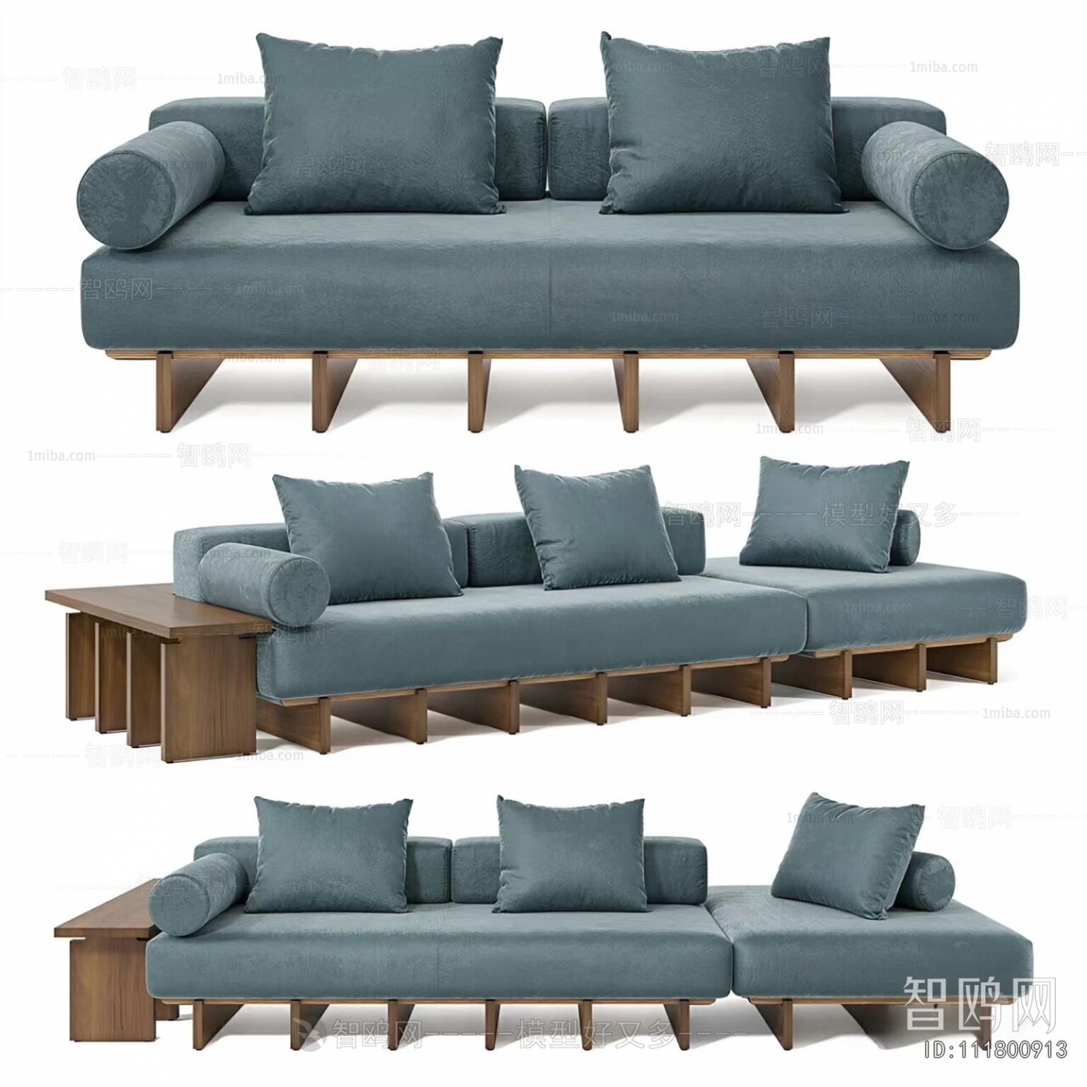 Modern Multi Person Sofa
