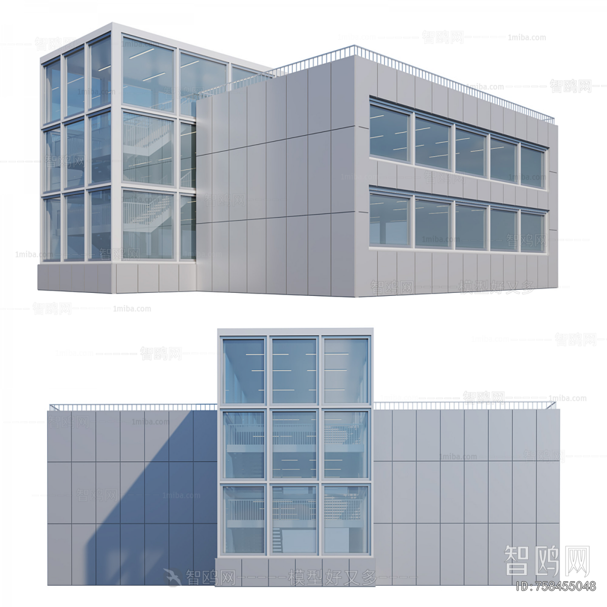 Modern Appearance Of Commercial Building