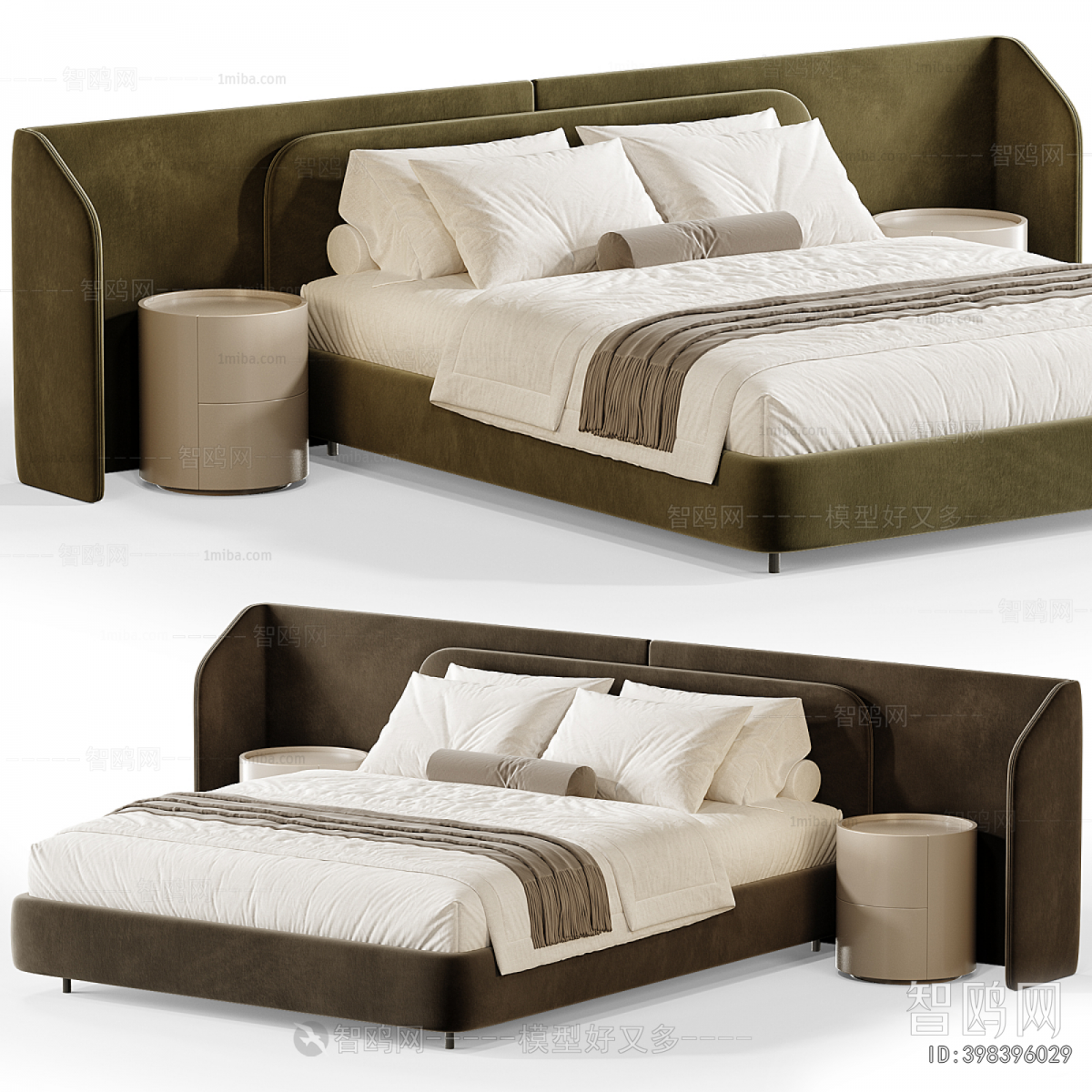 Modern Double Bed