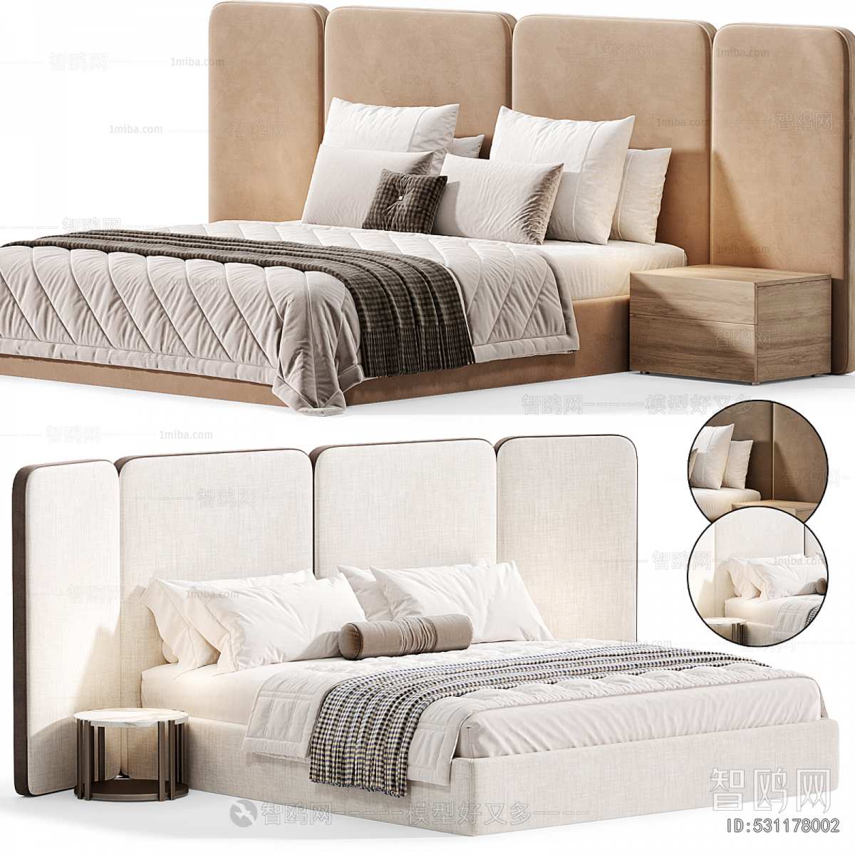 Modern Double Bed