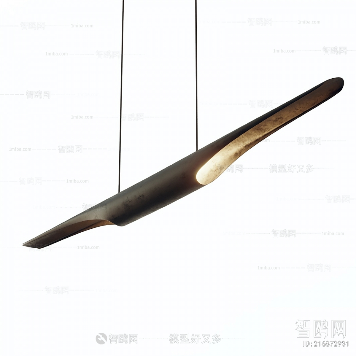 Modern Long Chandelier