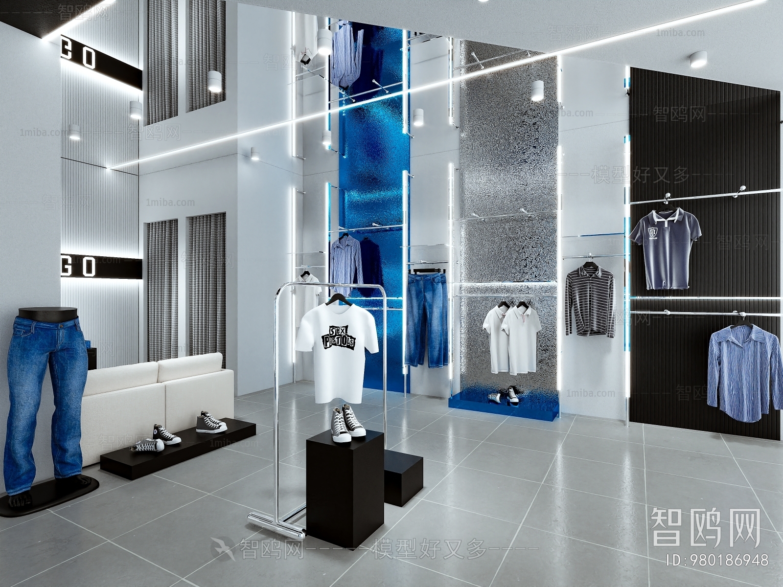 Modern Clothing Store