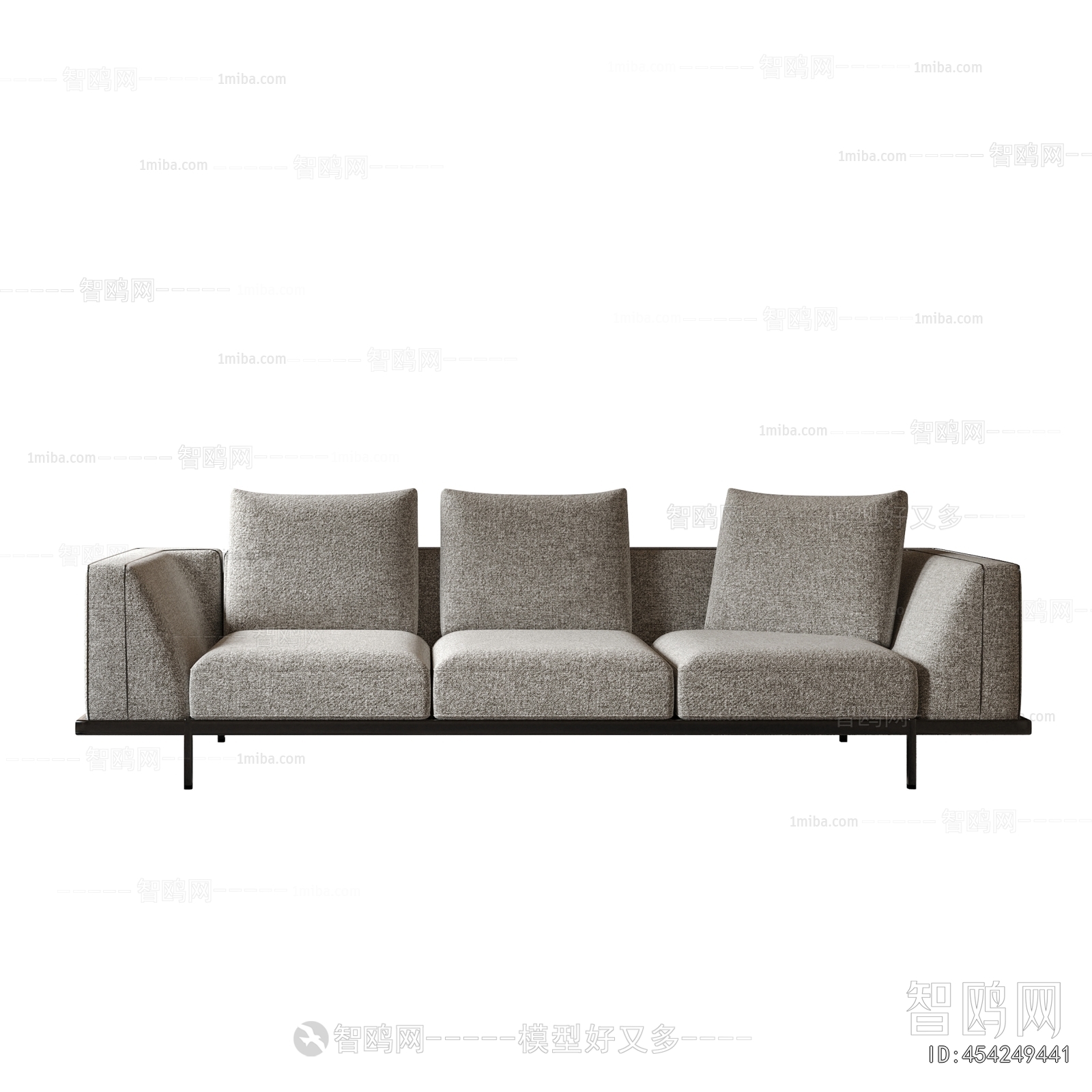 Modern Three-seat Sofa