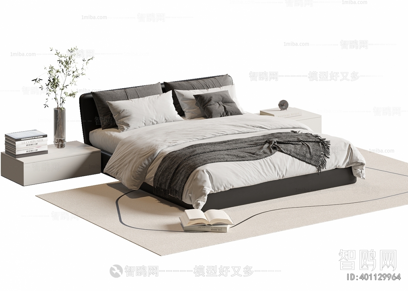 Modern Double Bed