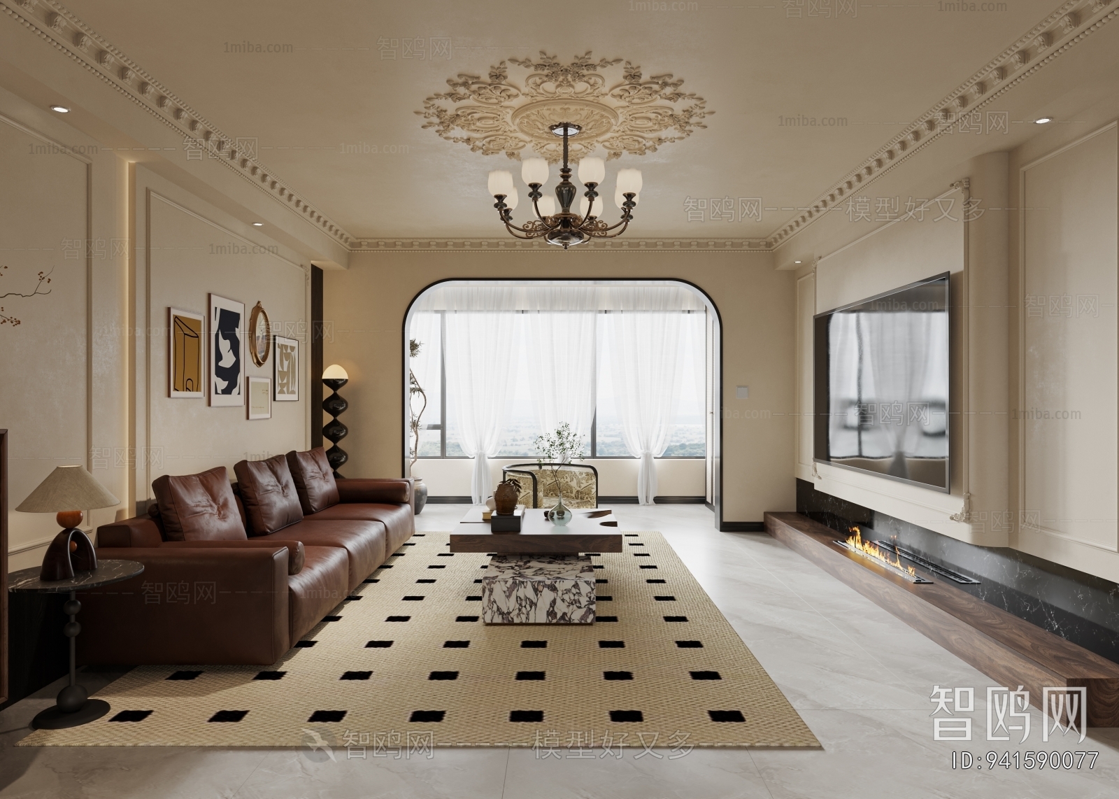 French Style A Living Room