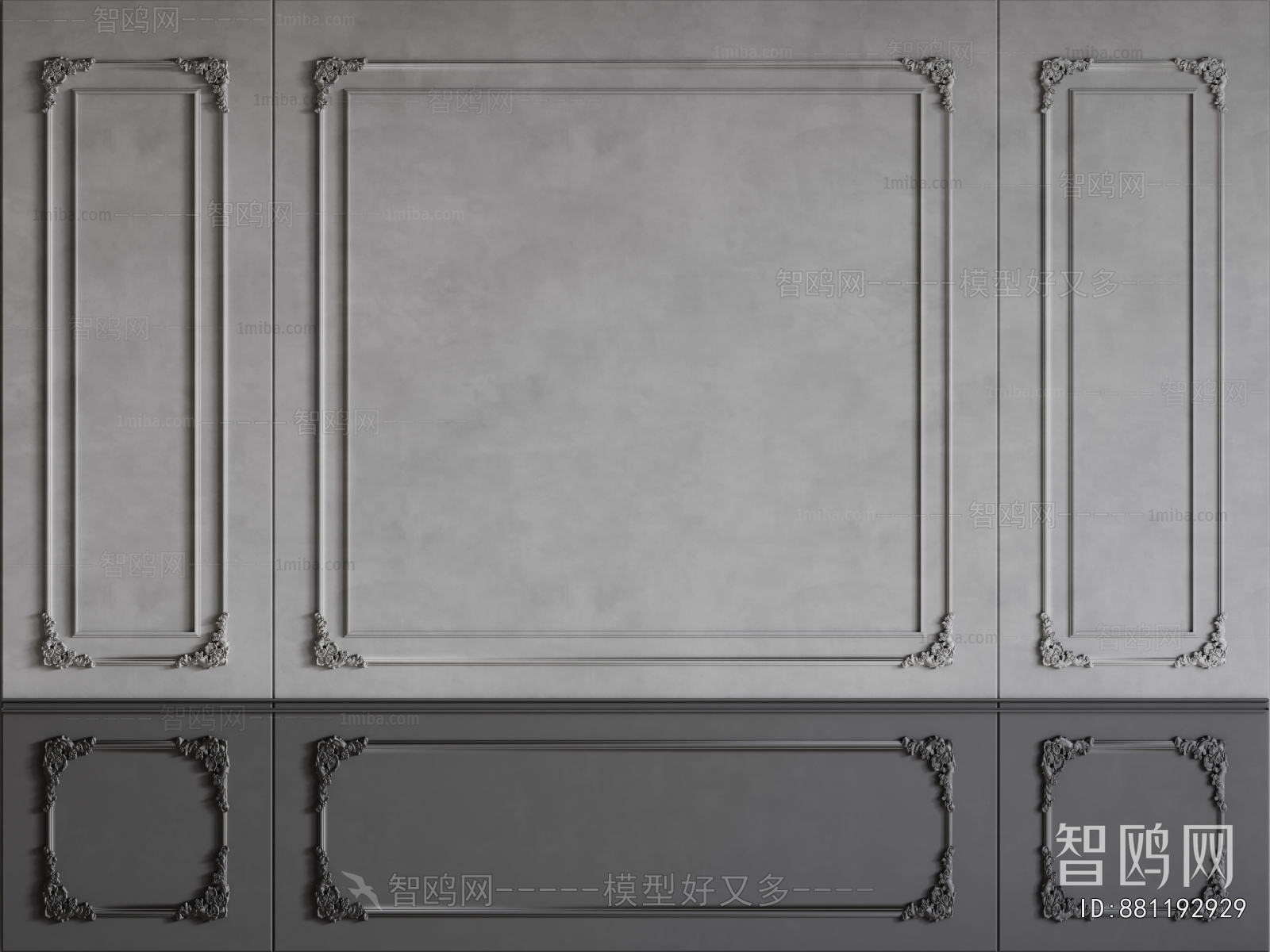 French Style TV Wall