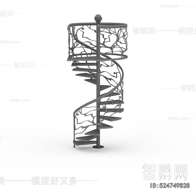 Modern Rotating Staircase