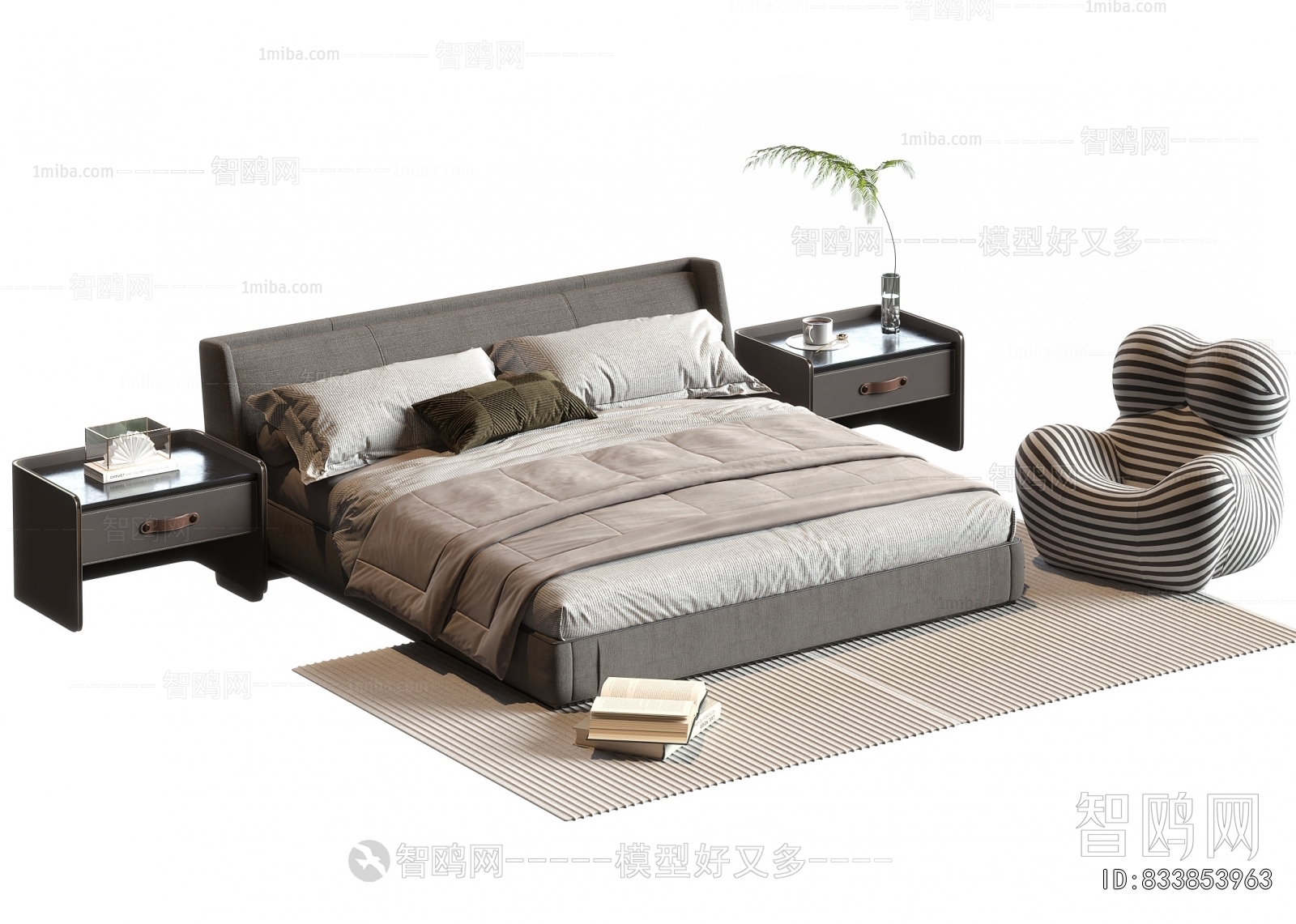 Modern Double Bed
