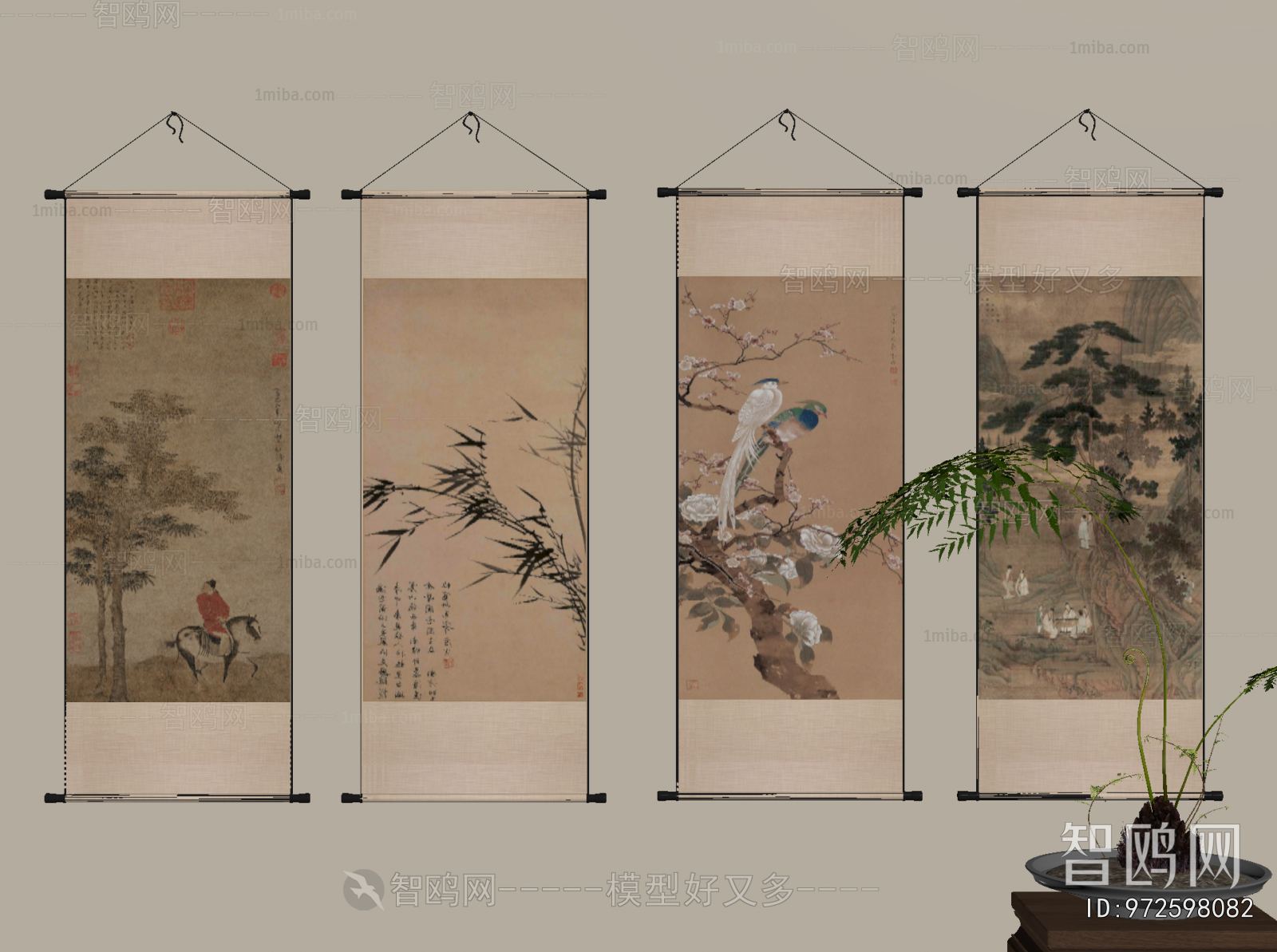 New Chinese Style Painting