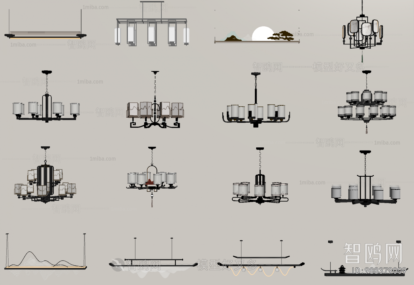 New Chinese Style Droplight