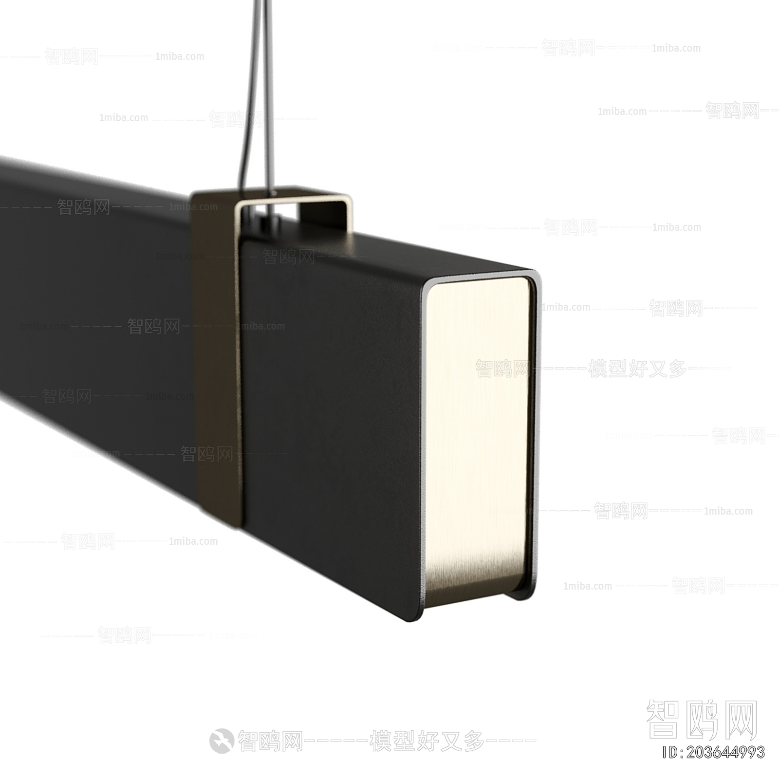 Modern Long Chandelier