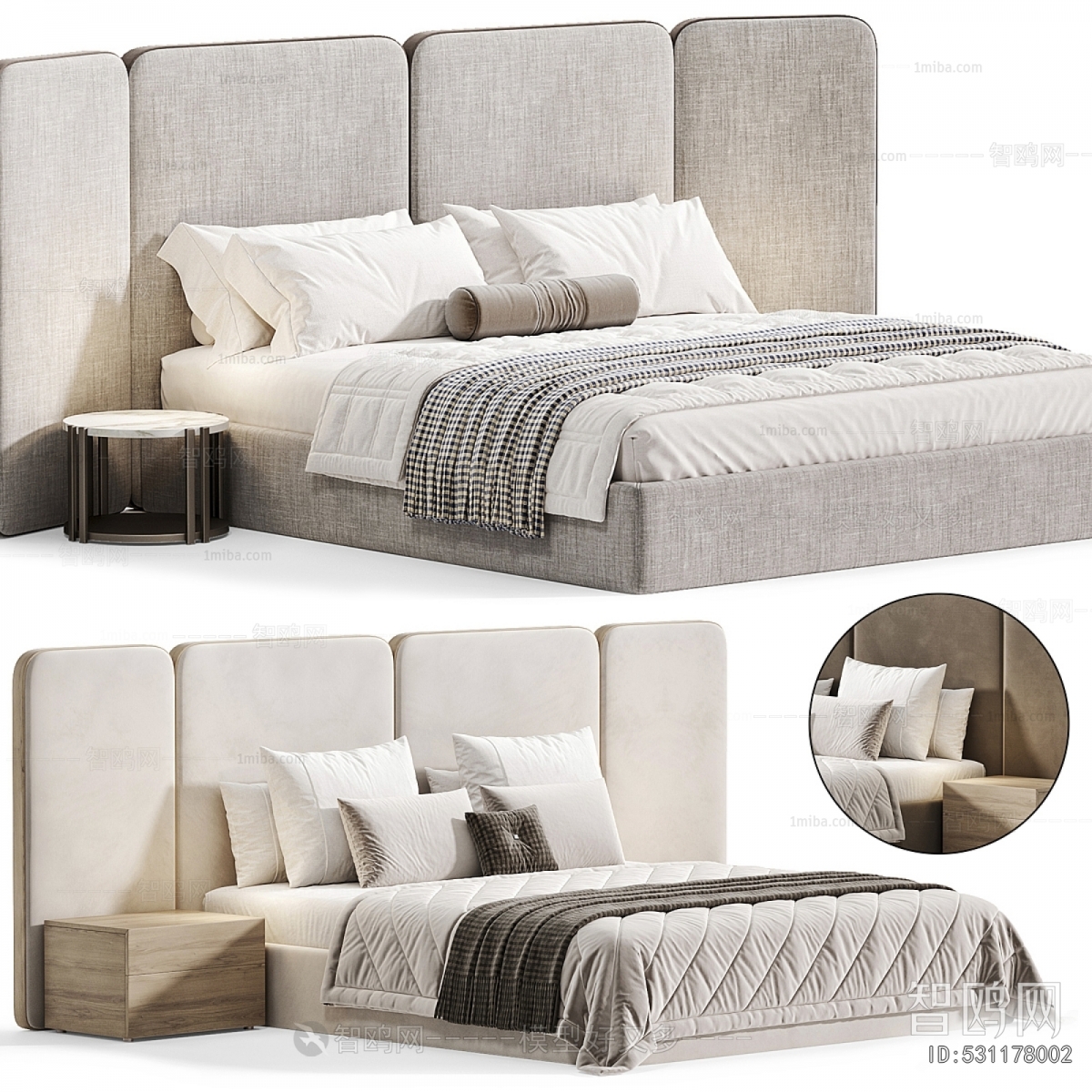Modern Double Bed