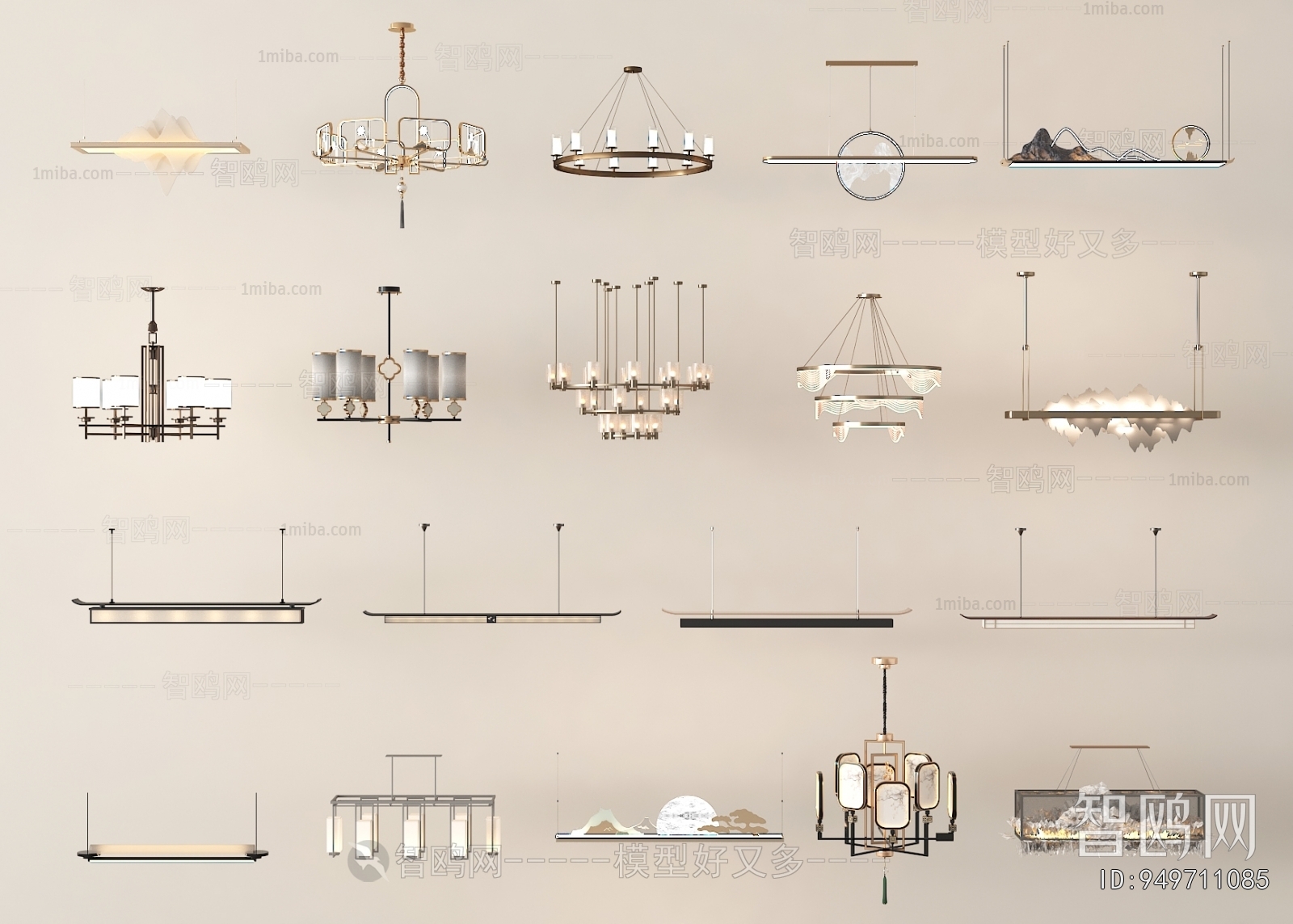 New Chinese Style Droplight