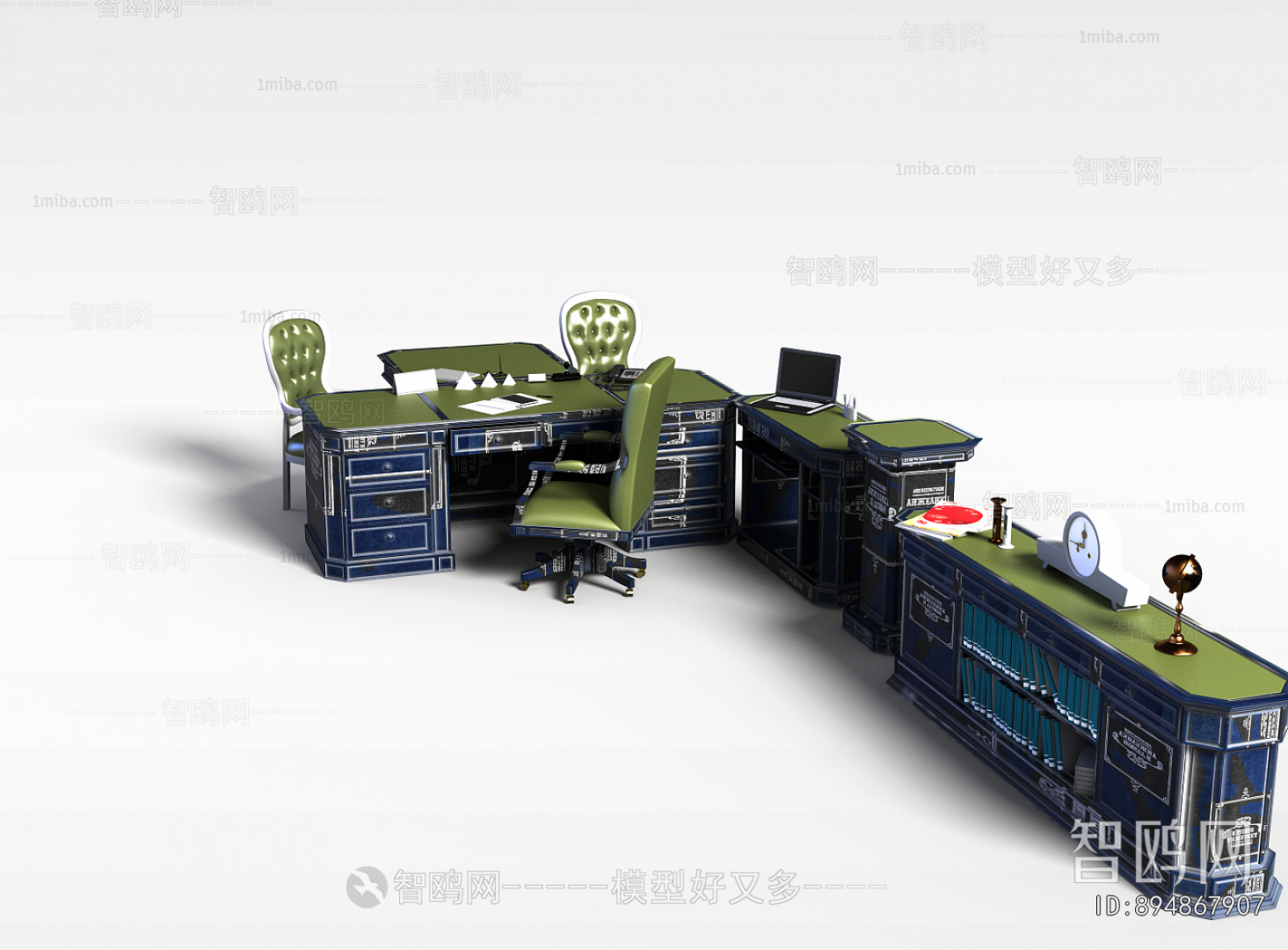 Modern Computer Desk And Chair