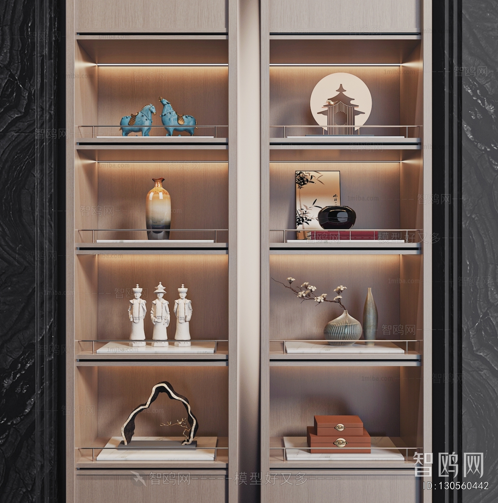 New Chinese Style Decorative Set