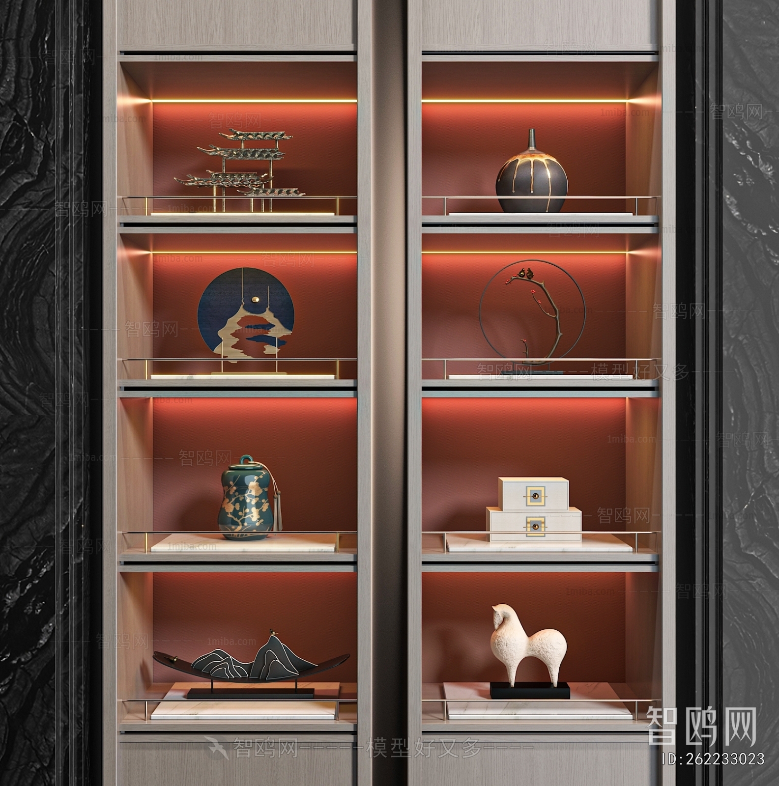 New Chinese Style Decorative Set