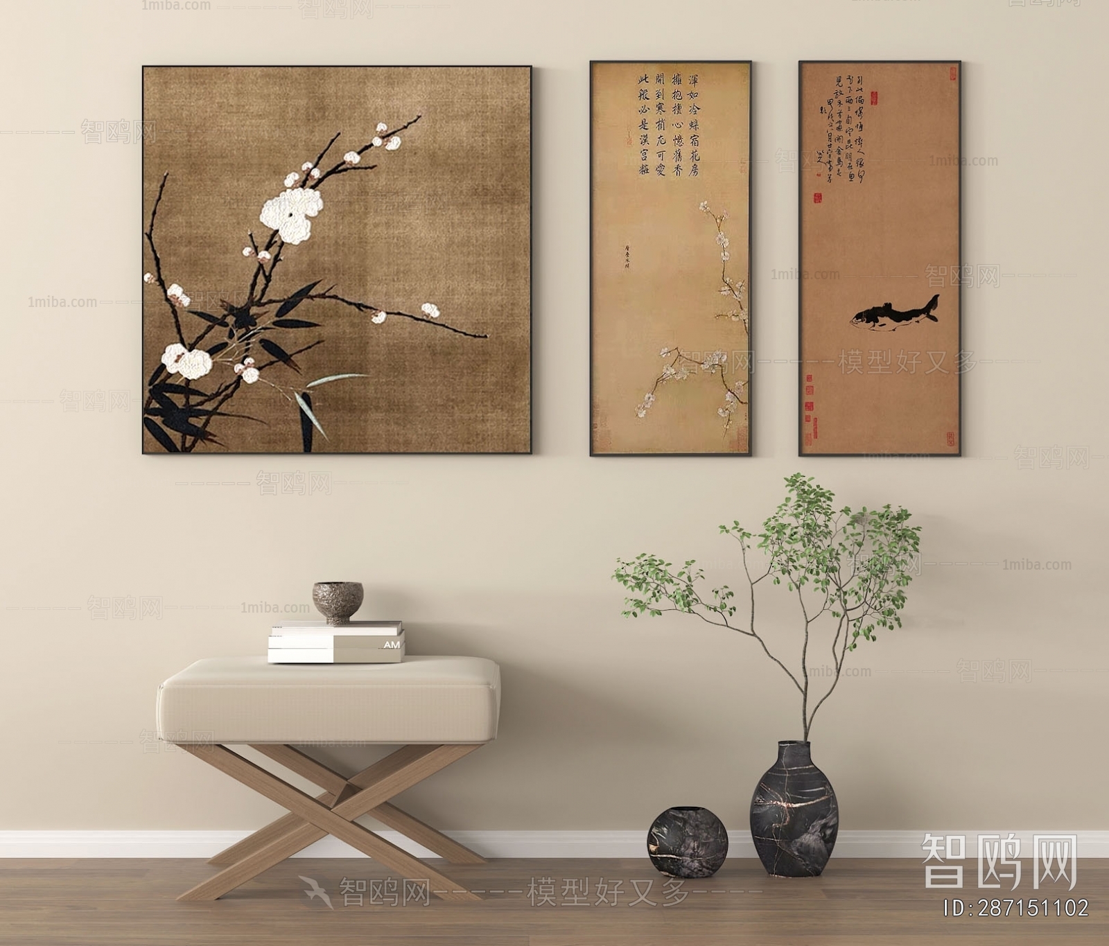 New Chinese Style Painting