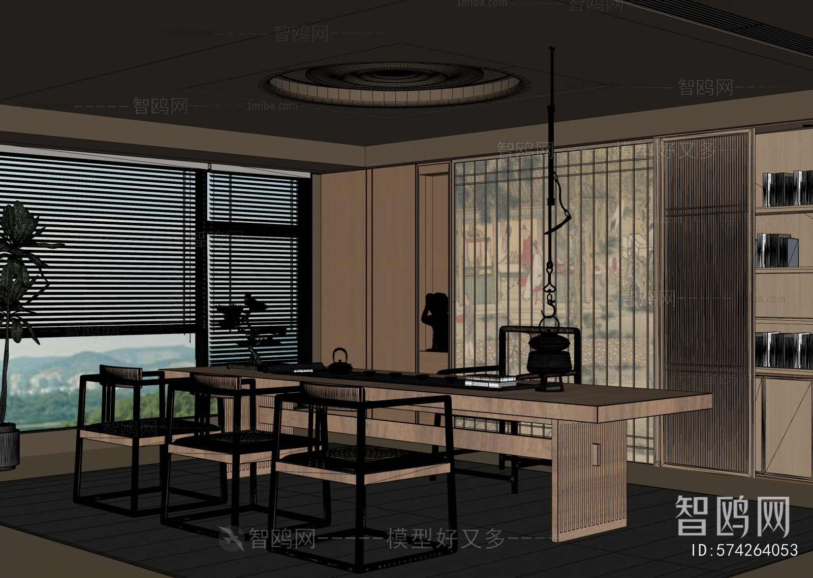 New Chinese Style Tea House