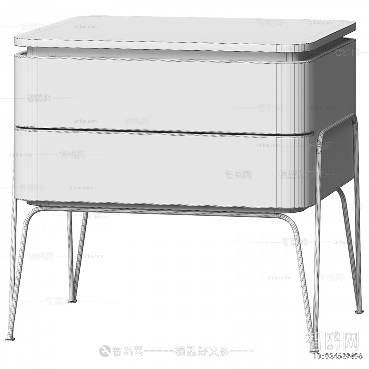 Modern Bedside Cupboard