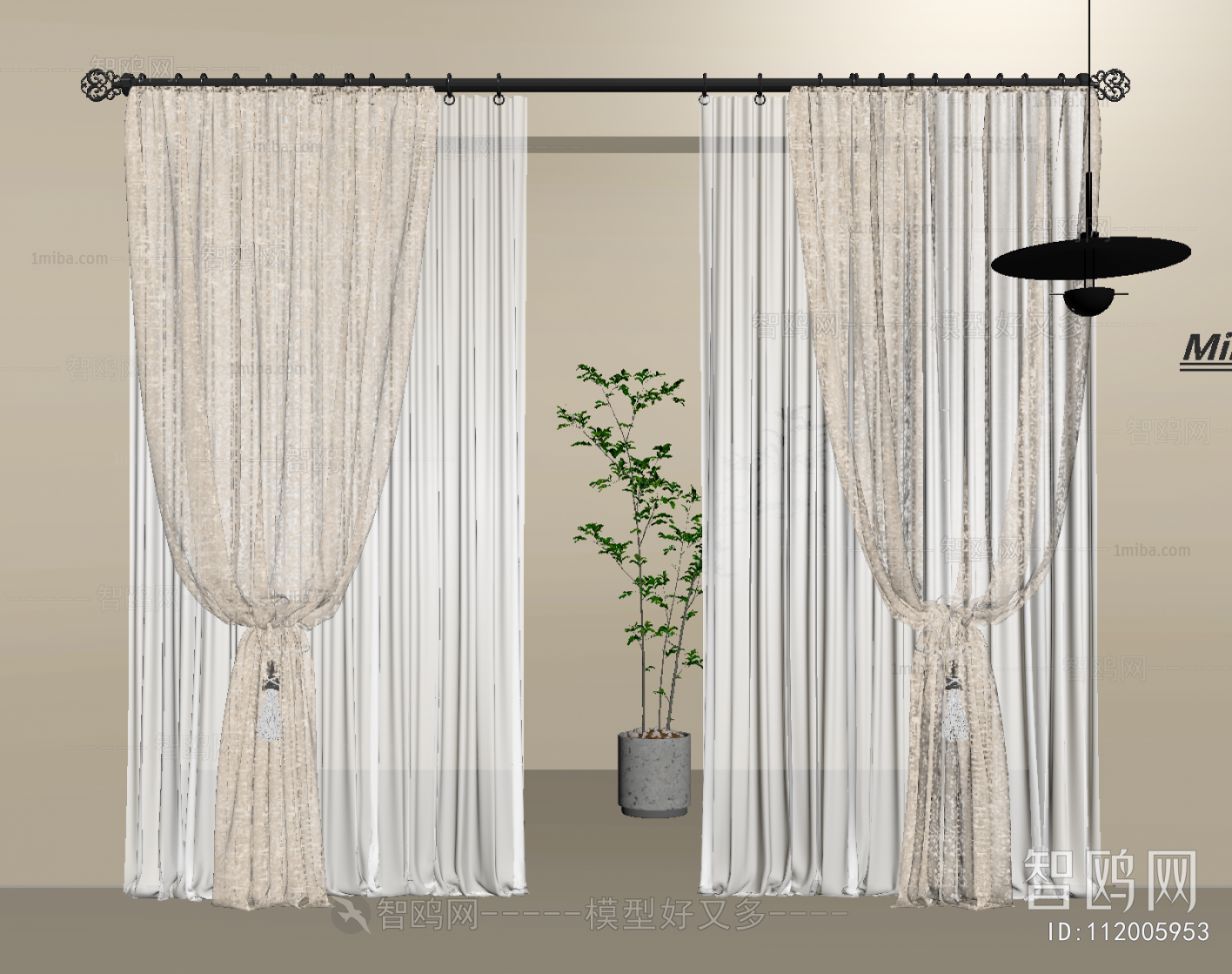 New Chinese Style The Curtain