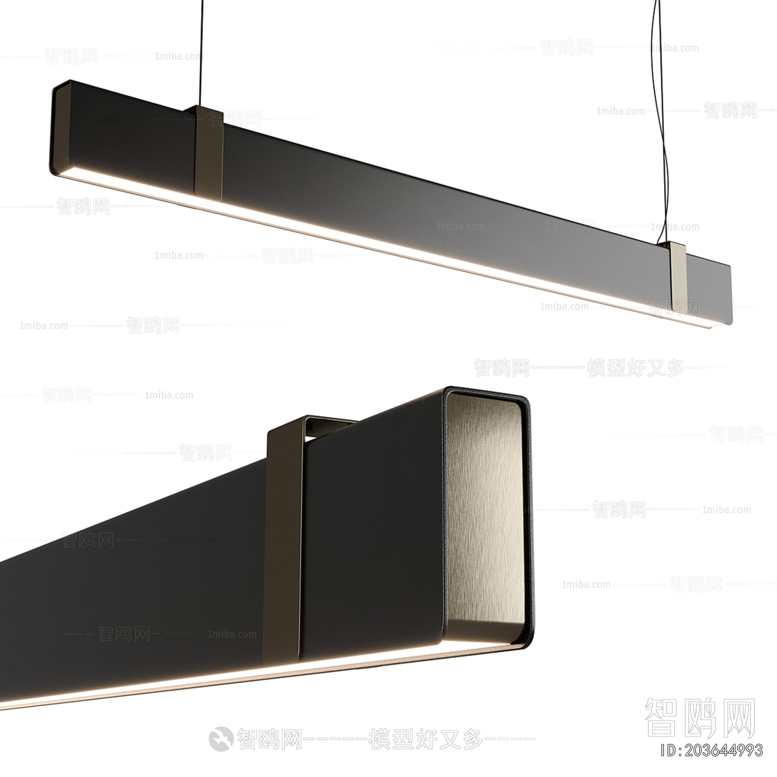 Modern Long Chandelier