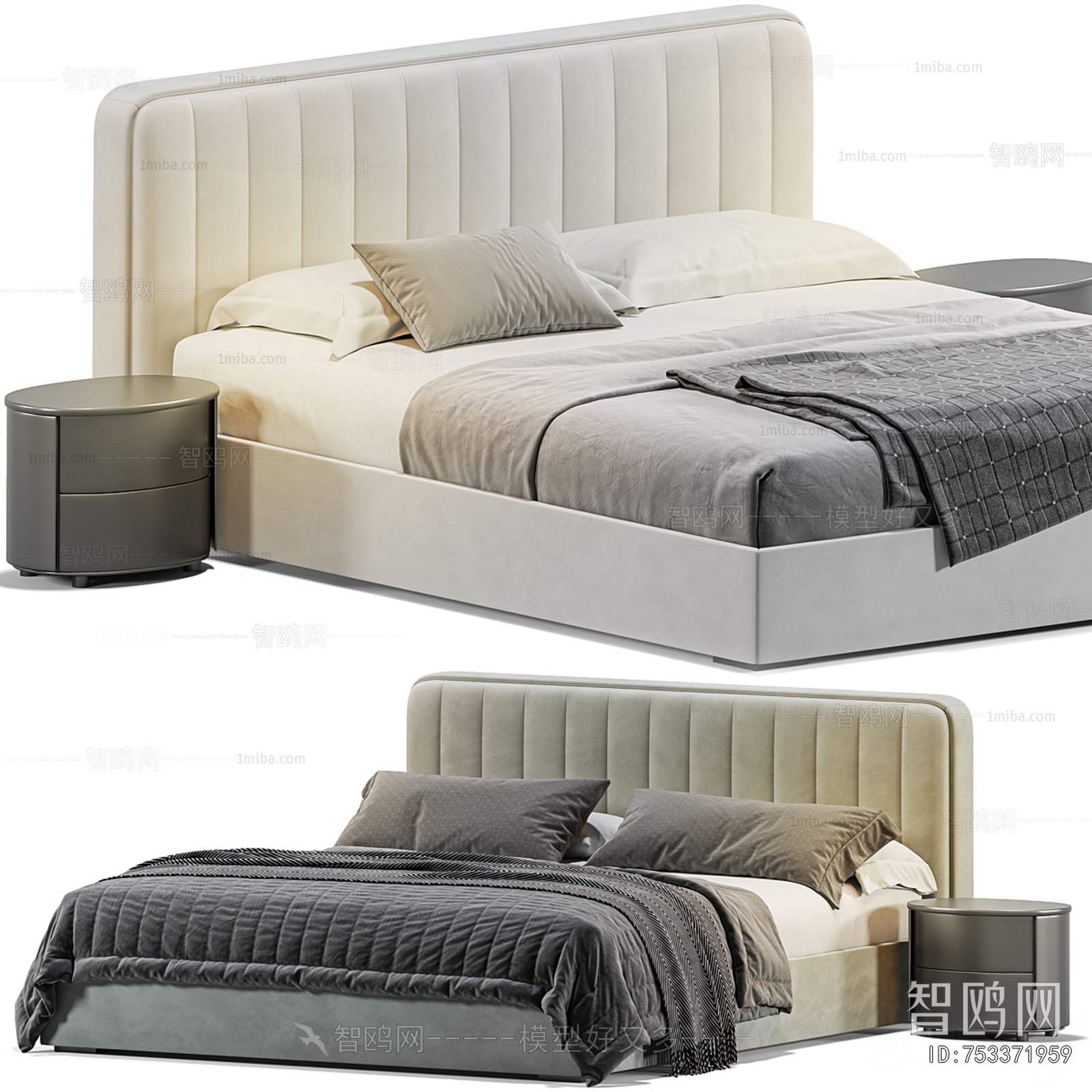 Modern Double Bed