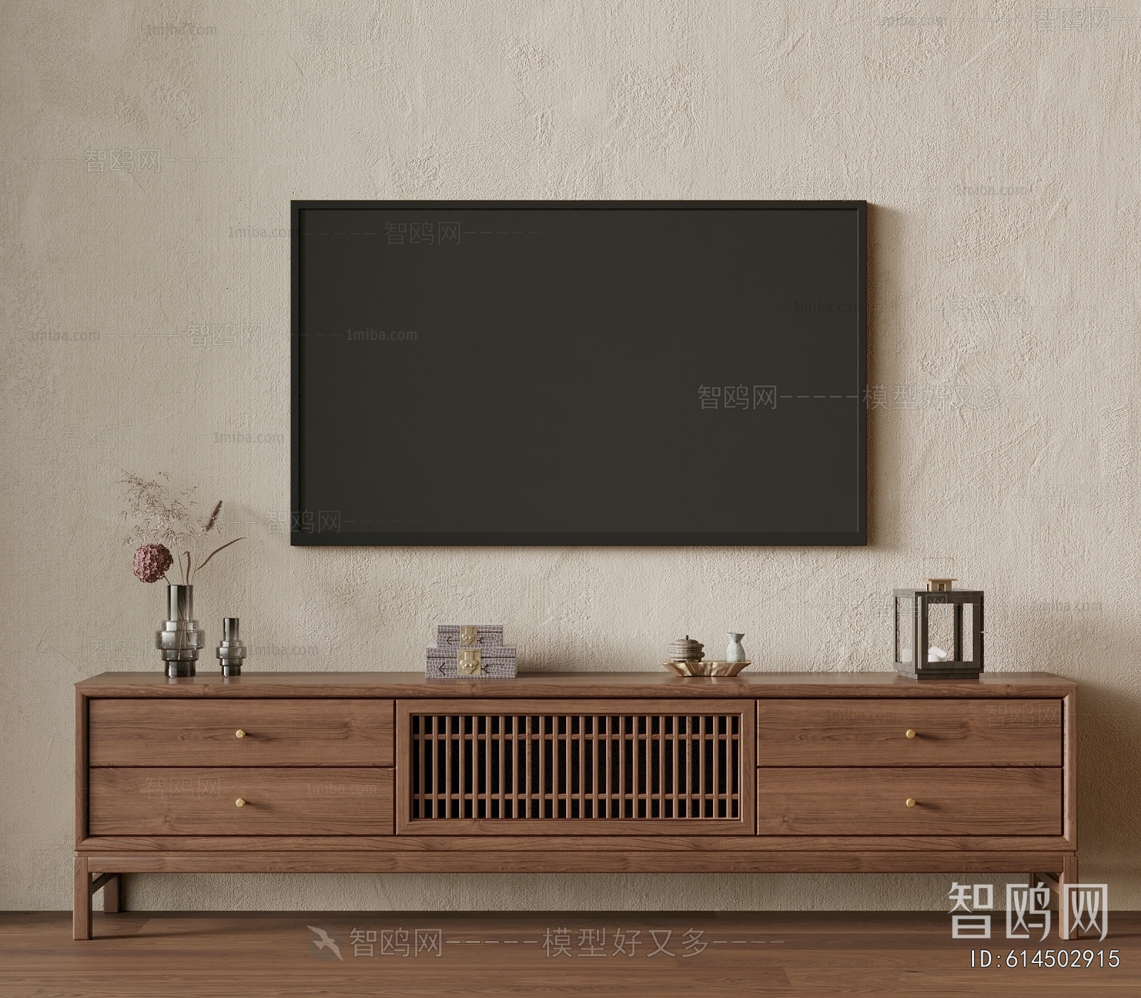New Chinese Style TV Cabinet