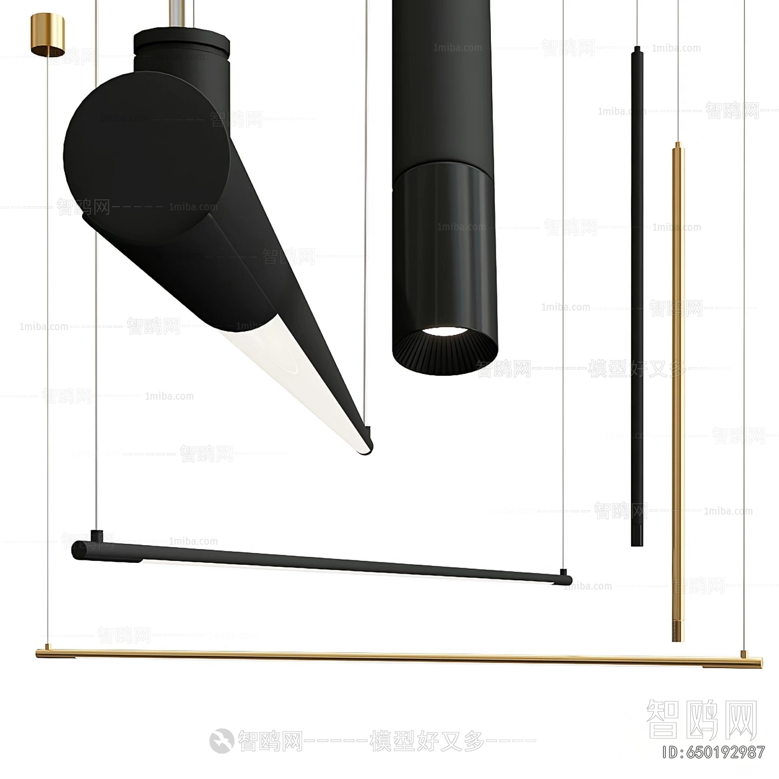 Modern Long Chandelier