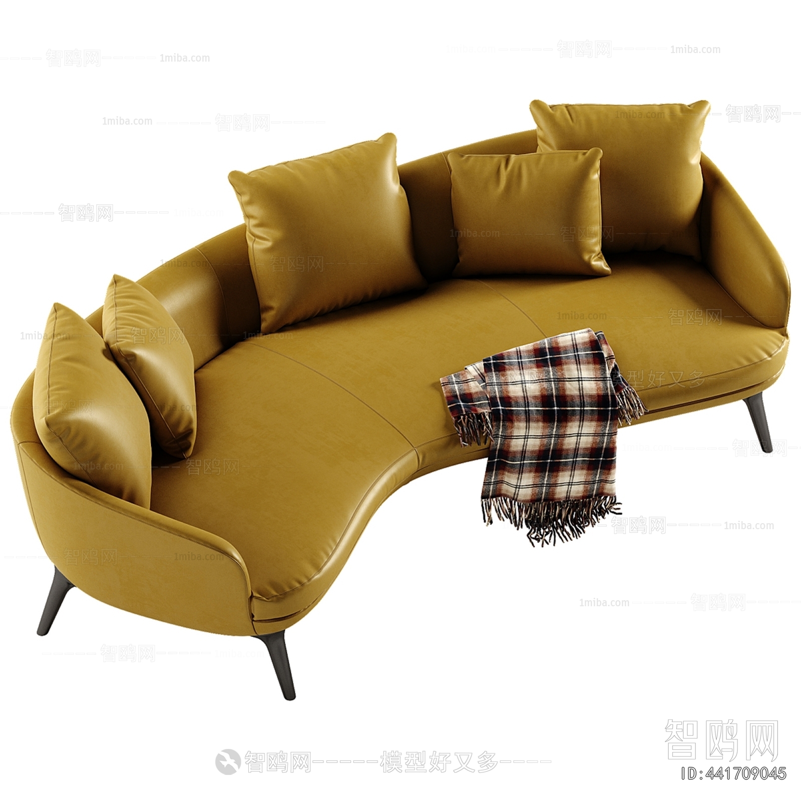 Modern Curved Sofa