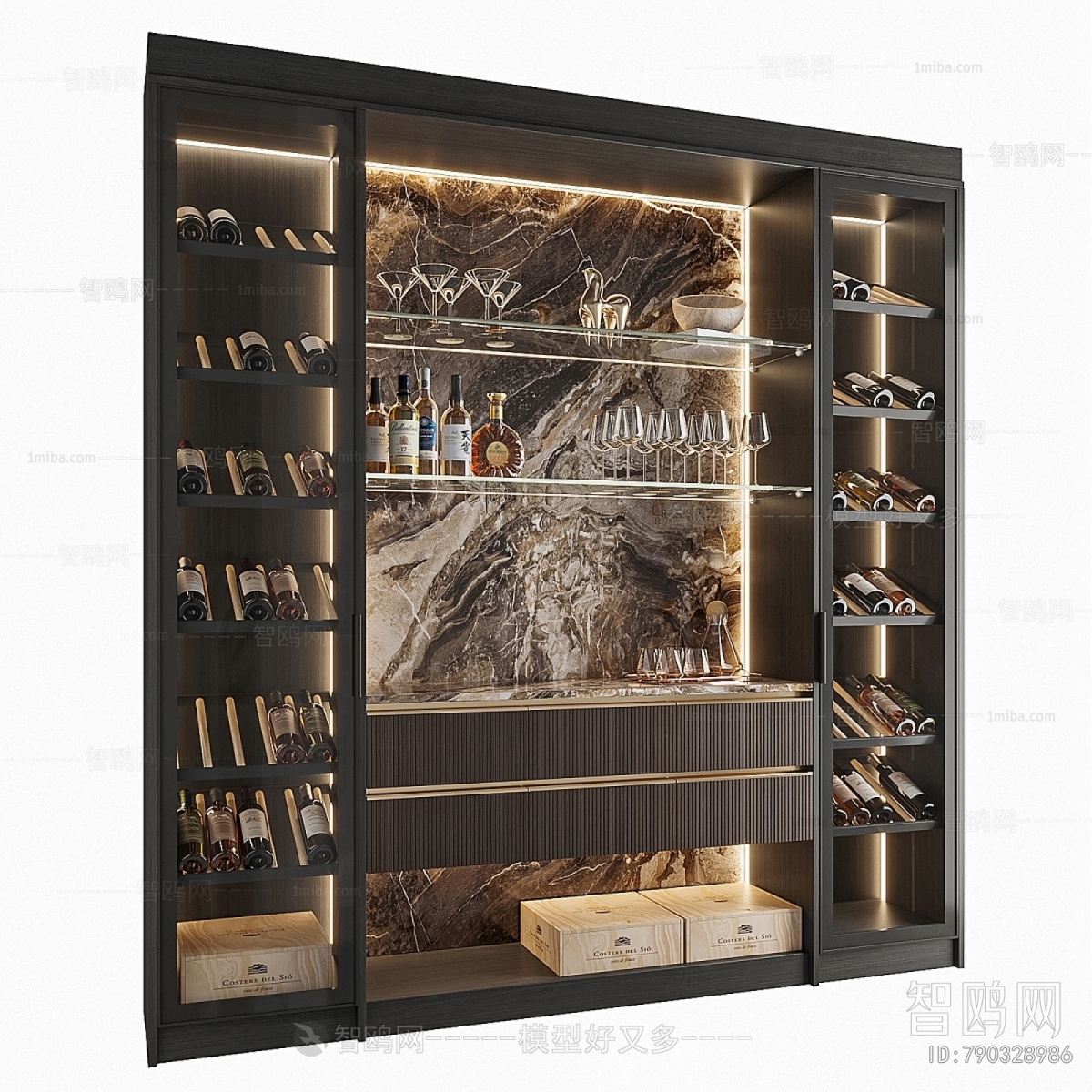 Modern Wine Cabinet