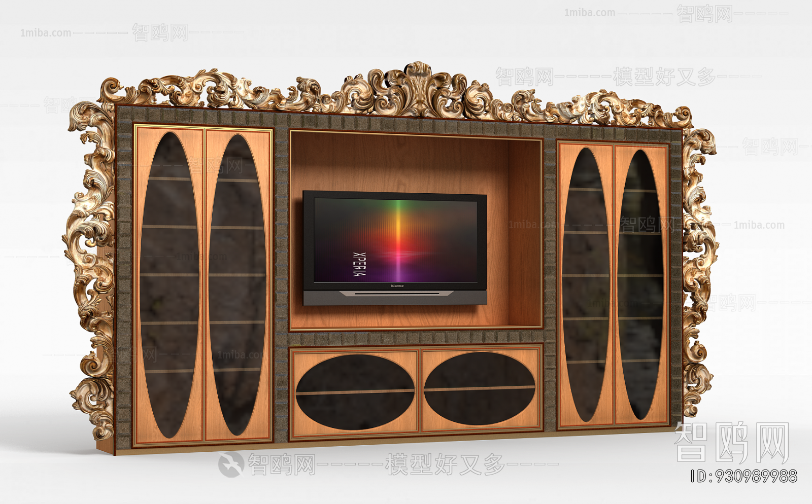 European Style TV Wall